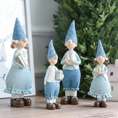 Cute dwarf couple for decoration