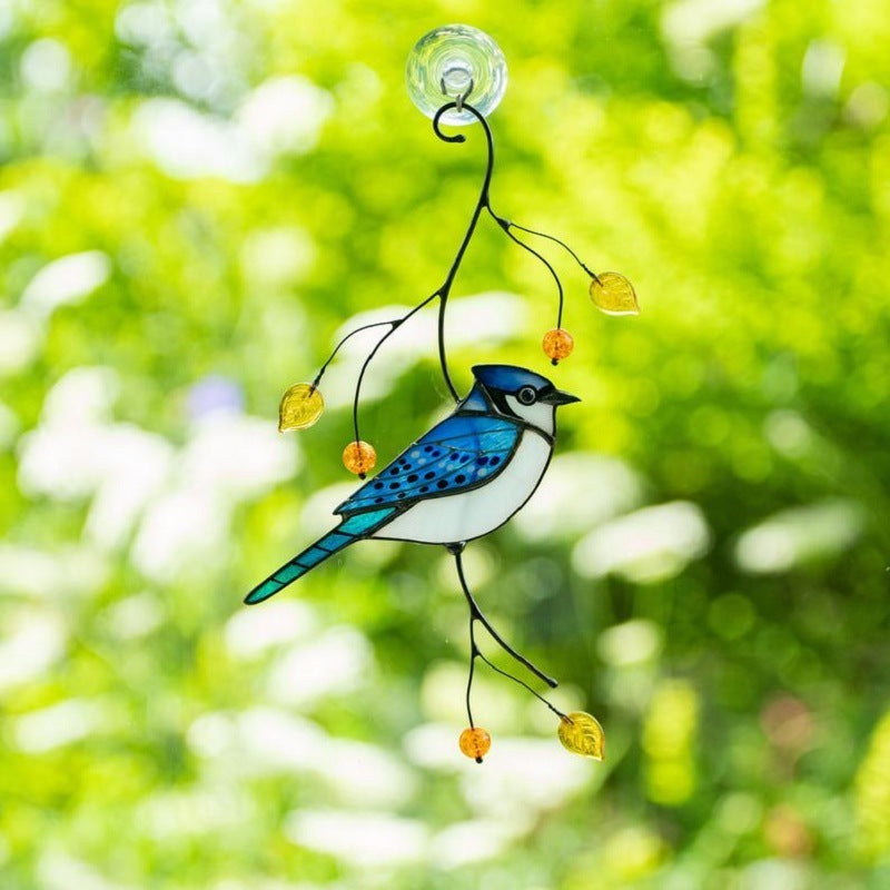 Decorative colorful bird