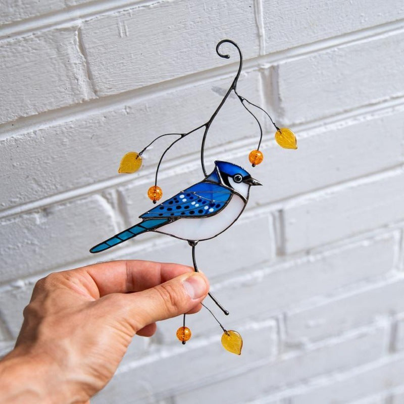 Decorative colorful bird