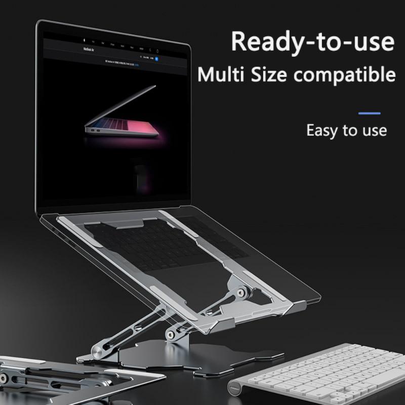 Adjustable & portable laptop stand