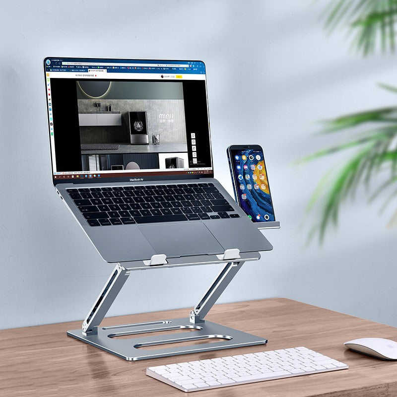 Adjustable laptop stand, aluminum