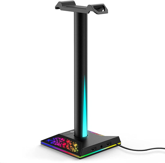 RGB headphone stand