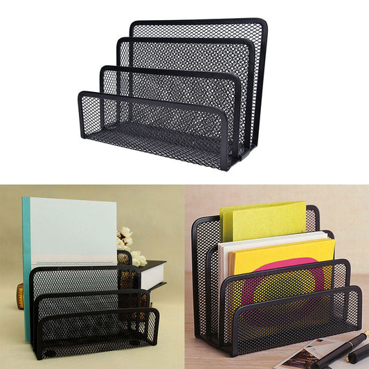 Book/magazine/folder desk-organizer