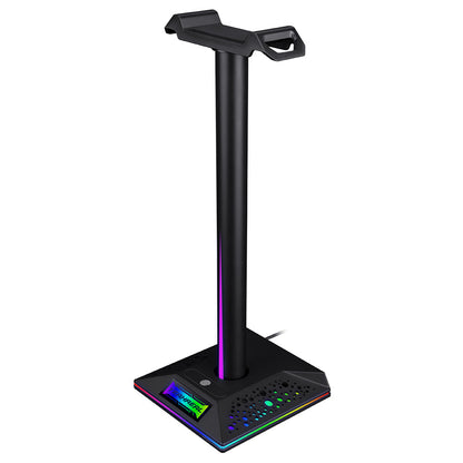 RGB headphone stand