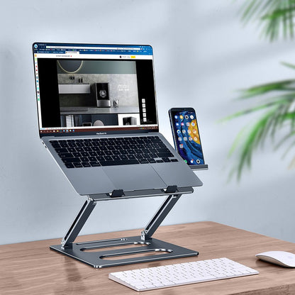 Adjustable laptop stand, aluminum