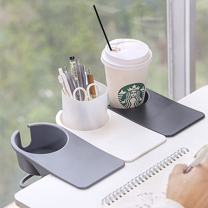 Versatile desk rail holder and organizer